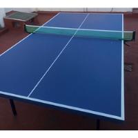 Mesa De Ping Pong Tissus Tango Fabricada En Mdf Color Azul, usado segunda mano  Argentina