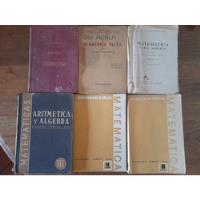 Matemática Geometría Álgebra 6 Libros Alcántara Tajani Y Más segunda mano  Argentina