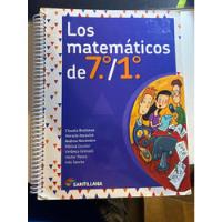 Libro: Los Matemáticos De 7o/1o, No Está Escrito  segunda mano  Argentina