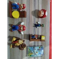 Muñecos 7 Figuras Coleccionables Super Mario Nintendo..  segunda mano  Argentina