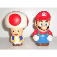 Lote 2 Figuras Mario Bros Originales Nintendo Año 2010 segunda mano  Argentina
