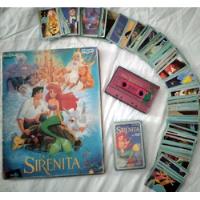 Album La Sirenita+lote De Figuritas+mazo De Cartas+cassette segunda mano  Argentina