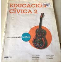 Educación Cívica 2  - Santillana segunda mano  Argentina