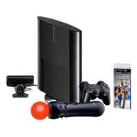 Consola Ps3 Ultra Slim 250gb + Kit Move + 8 Juegos Fisicos, usado segunda mano  Argentina