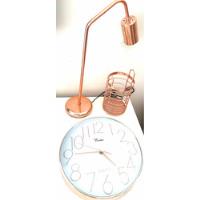 Moderno Lote X3 Lámpara Reloj Lapicero Escritorio Decoración segunda mano  Argentina