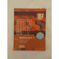 Libro Matemática 7 M7 Kapelusz  segunda mano  Argentina