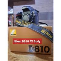 Camara Nikon D810 Fx Full Frame , usado segunda mano  Argentina