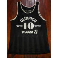 Camiseta De Olimpico De La Banda Lnb 1987 Topper #10 Unica!! segunda mano  Argentina