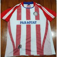 Camiseta Selección Paraguay Replica Talle L 54 Axi 71 Largo  segunda mano  Argentina