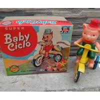 Antiguo Triciclo Baby Cyclo Cerdito Vispa Halcon Cuerda segunda mano  Argentina