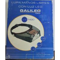 Lupa Manos Libres Con Luz Galileo segunda mano  Argentina