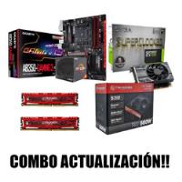 Kit Actualización Gamer Ryzen 5 1600/mother/gtx 1050/8 Gb segunda mano  Argentina