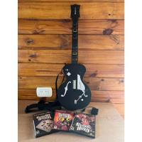 Guitarra Guitar Hero Inalámbrica + Tres Juegos  segunda mano  Argentina
