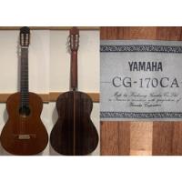Usado, Guitarrra Yamaha Cg-170ca -profesional segunda mano  Argentina