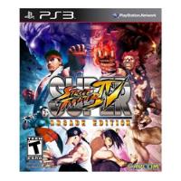 Super Street Fighter 4 Arcade Edition Ps3 Físico Usado segunda mano  Argentina