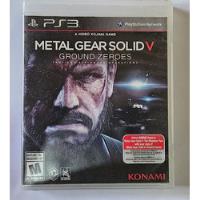 Metal Gear Solid 5 Ground Zeroes Ps3 Fisico segunda mano  Argentina