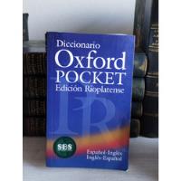 Diccionario Oxford Pocket - Edición Rioplatense - Inglés , usado segunda mano  Argentina