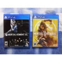Juegos Físicos Mortal Kombat Xl Y 11 Originales Ps4  segunda mano  Argentina