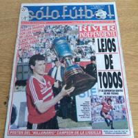 Revista Solo Futbol 228 Chavo Anzarda Poster River 1988 segunda mano  Argentina