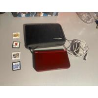 Nintendo 3ds Xl Roja Usadacargador Originalfunda4 Juegos, usado segunda mano  Argentina