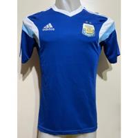 Usado, Camiseta Argentina Entrenamiento Brasil 2014 Messi Barcelona segunda mano  Argentina