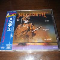 Megadeth Cd So Far So Good So Wath Ed Japonesa segunda mano  Argentina