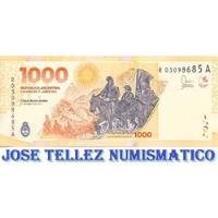 Usado, Billete $ 1000 San Martin Reposicion Filig 2 Unc Palermo segunda mano  Argentina