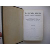 La Santa Biblia - Antiguo Y Nuevo Testamento - Soc Bíblicas segunda mano  Argentina