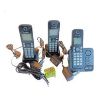 Usado, Telefono Inalambrico Panasonic  - 3 Telefonos - Impecables segunda mano  Argentina
