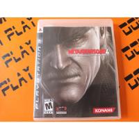 Metal Gear Solid 4 Ps3 Físico Envíos Dom Play segunda mano  Argentina
