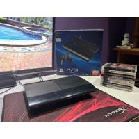 Sony Playstation 3 Super Slim 250gb +caja, 19 Juegos Fisicos segunda mano  Argentina