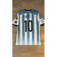 Camiseta Original Argentina adidas Mundial 2014 Messi 10 segunda mano  Argentina