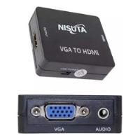 Conversor Vga + Audio 3.5mm A Hdmi 1080p  segunda mano  Argentina