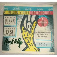 Vodoo Lounge The Rolling Stones Entrada Coleccionable  segunda mano  Argentina