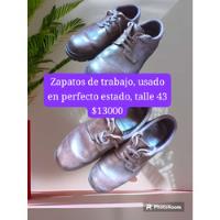Zapatos De Trabajo Color Marrón Usados Para Hombre  segunda mano  Argentina