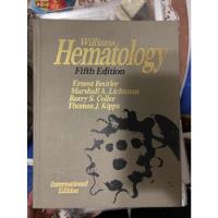 Libro Hematology segunda mano  Argentina