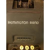 Caja Registradora Antigua Remington Rand Coleccion!, usado segunda mano  Argentina