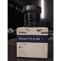 Sigma Art 30mm F2.8 Dn Sony E, usado segunda mano  Argentina