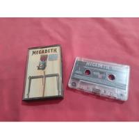 Cassette Megadeth Risk segunda mano  Argentina