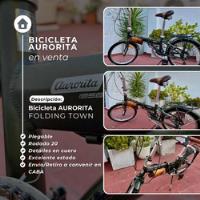 Bicicleta Aurorita Folding Town segunda mano  Argentina