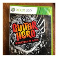 Guitar Hero Warriors Of Rock - Xbox 360 - Incluye Guitarra segunda mano  Argentina
