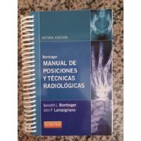 Manual De Posiciones Y Técnicas Radiológicas -8° Edición segunda mano  Argentina