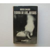 Teoría De Los Juegos - Roger Caillois, usado segunda mano  Argentina