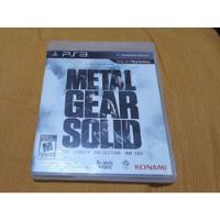 Juego De Ps3 Metal Gear Solid The Legacy Collection, Físico  segunda mano  Argentina