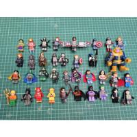 Usado, Lote 36 Mini Figuras Simil Lego - Marvel Dc Comics  segunda mano  Argentina