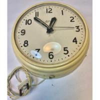Usado, Reloj Antiguo E Pared Electrico- A Revisar- Robinson- 20 Cm segunda mano  Argentina