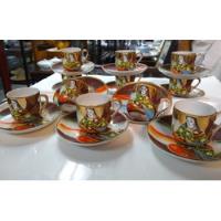 Antiguos 10 Pocillos De Café De Porcelana Satsuma,preciosos! segunda mano  Argentina