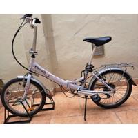 bicicleta plegable aluminio en venta segunda mano  Argentina