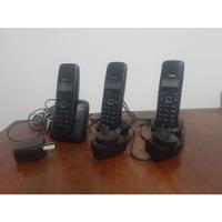 Usado, Teléfonos Gigaset A120 Inalámbricos (base+dos) -color Negro segunda mano  Argentina