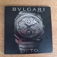 Catalogo Relojes Bulgari Roma Octo Tipo Libro Excelente Esta segunda mano  Argentina